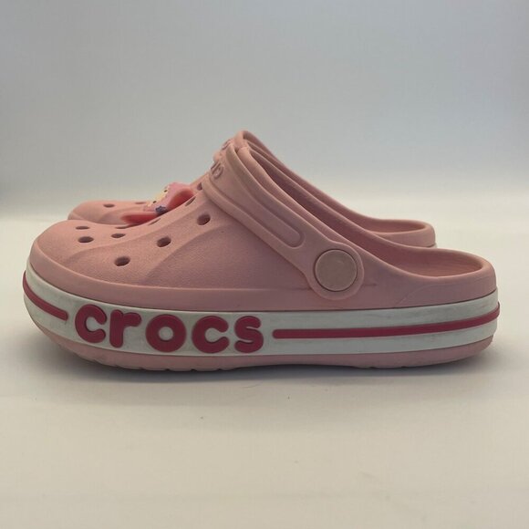 CROCS Bayaband Clog K – Kids Size C13 – Petal Pink - Picture 10 of 16